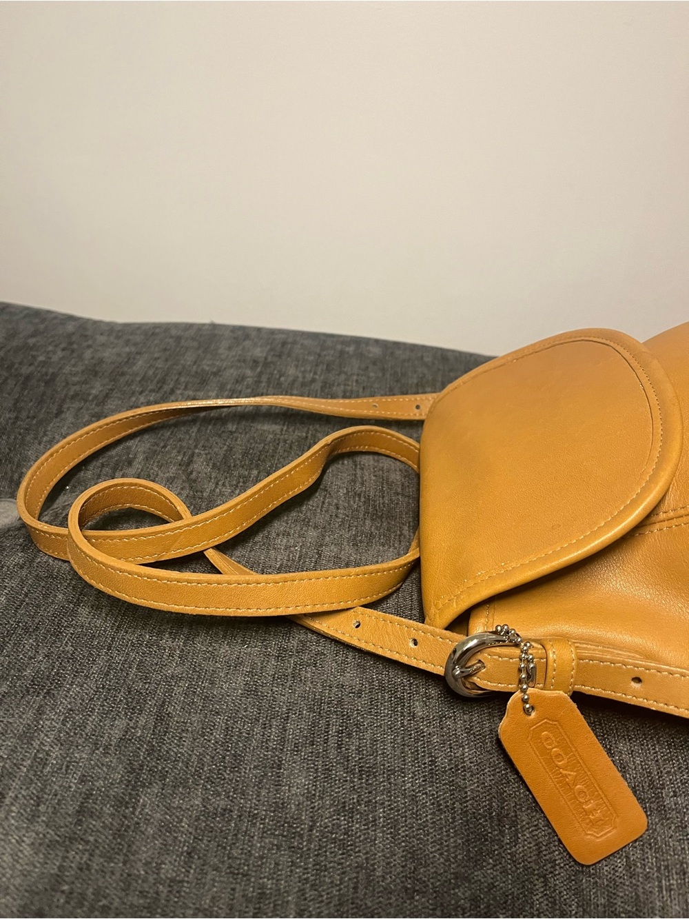 Vintage coach SoHo flap shoulder bag 4108 - Picture 6 of 13